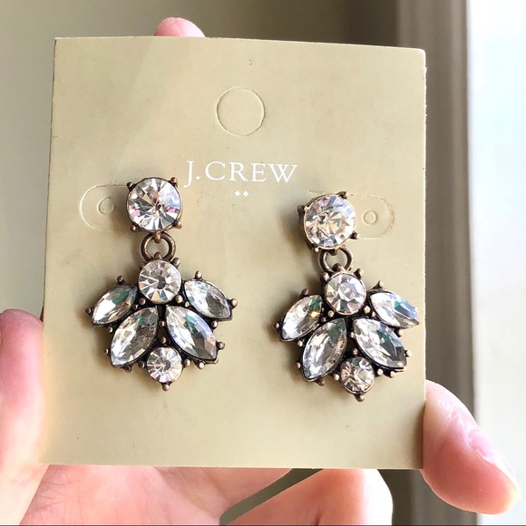 JCrew Tear Drop Earrings - Picture 1 of 4